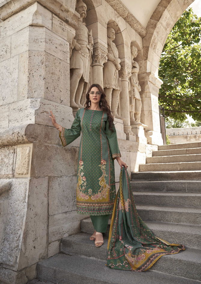 Meraki By The Hermitage Shop Lawn Cotton Karachi Printed Dress Material Wholesale Online
